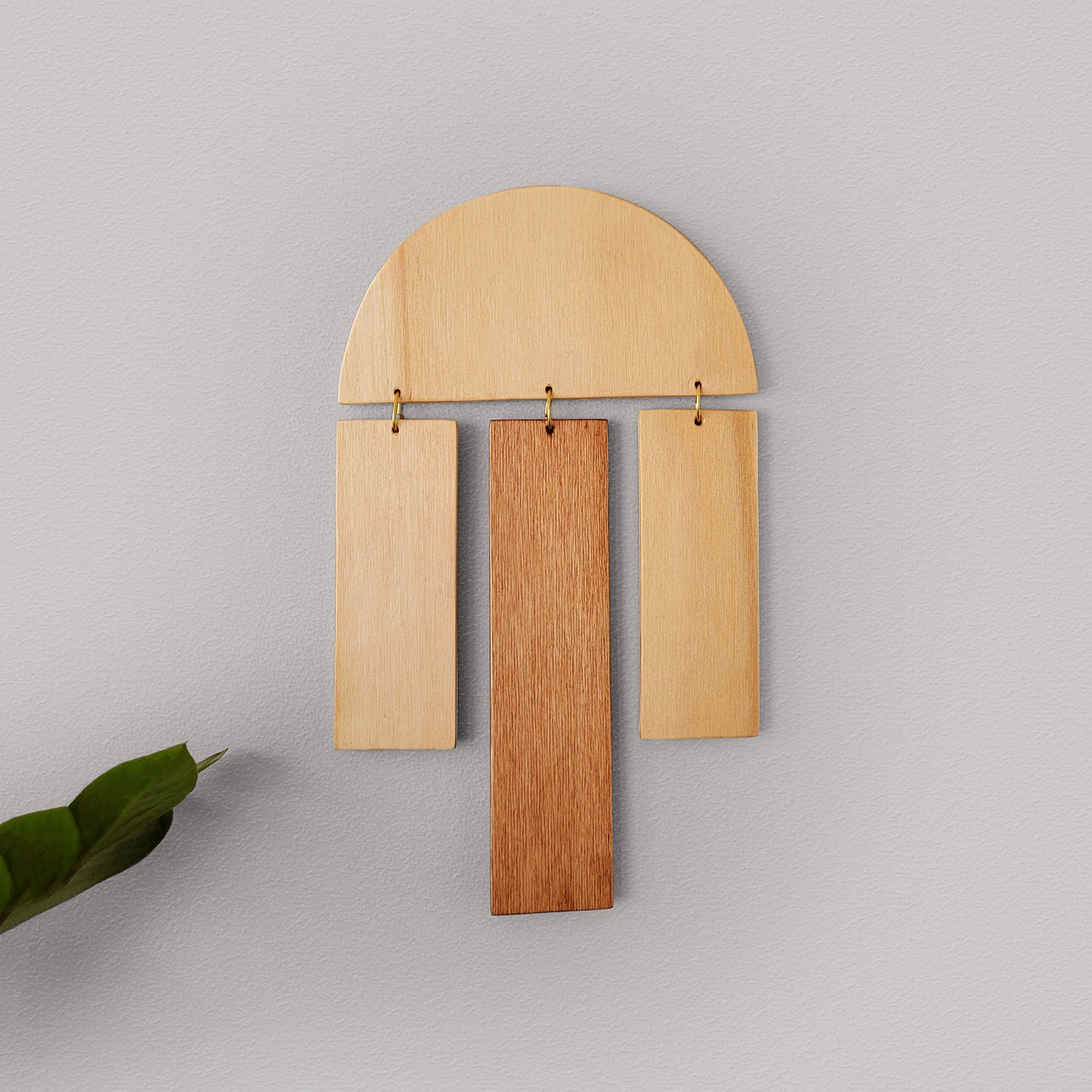 Drizzle, wooden wall hanging