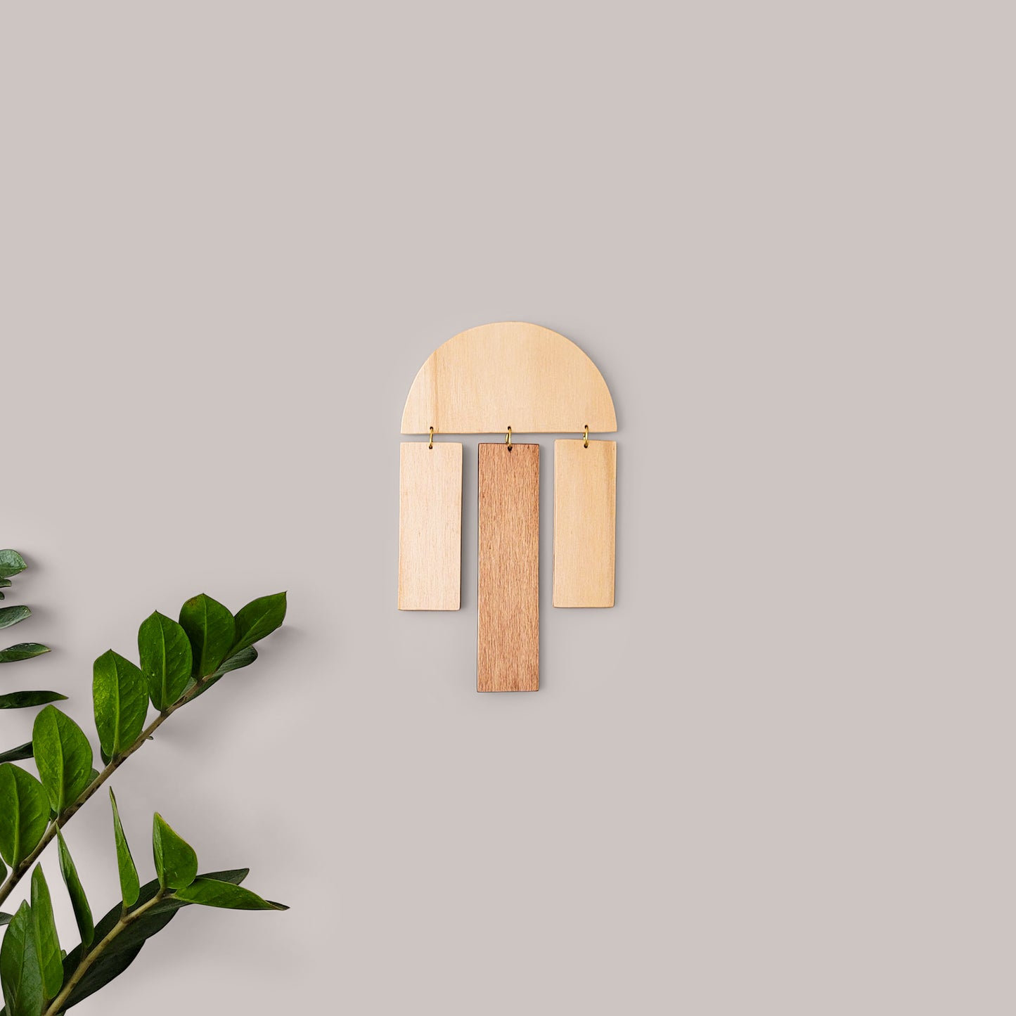 Drizzle, wooden wall hanging