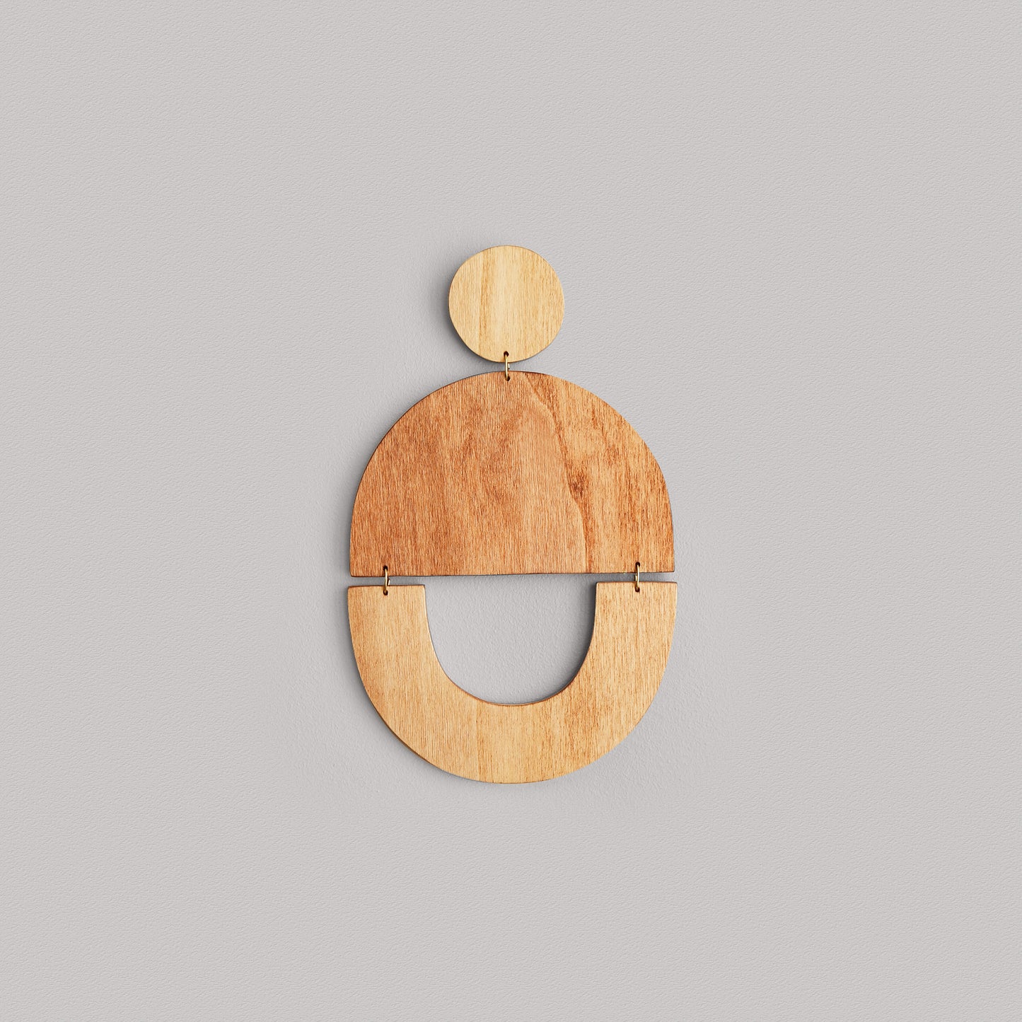 Little moons, wooden wall hanging