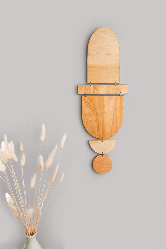 Dunes, wooden wall hanging