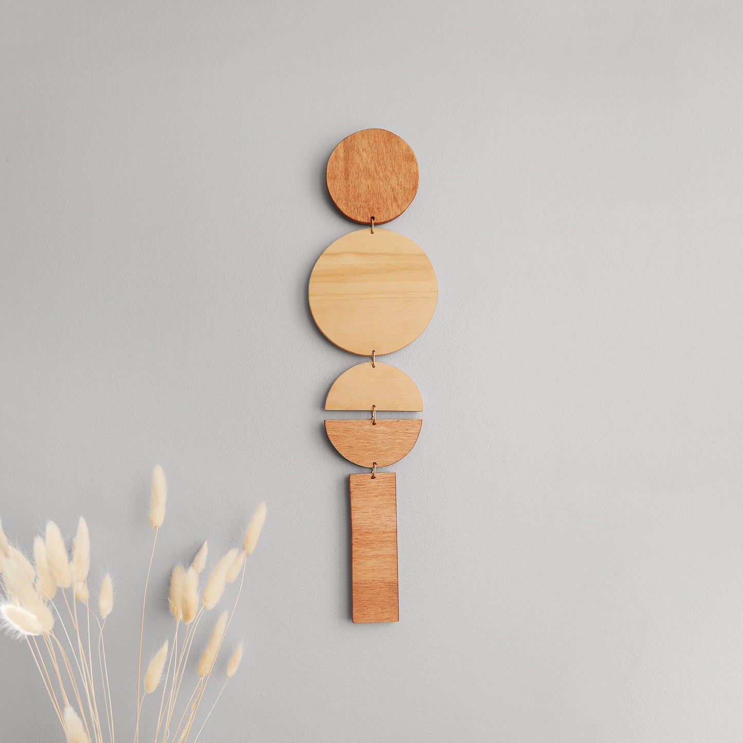 Balance, wooden wall hanging