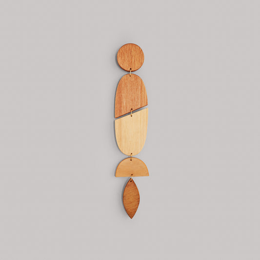 Droplet, wooden wall hanging