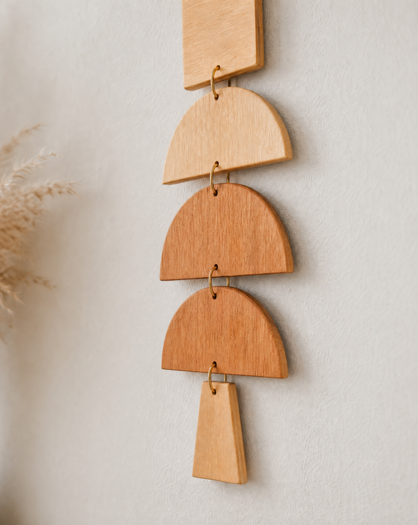Lily of the valley, wooden wall hanging