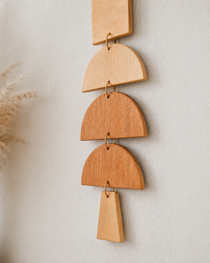 Lily of the valley, wooden wall hanging