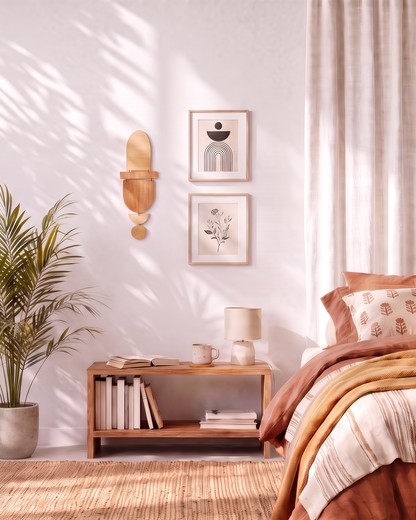 Dunes, wooden wall hanging