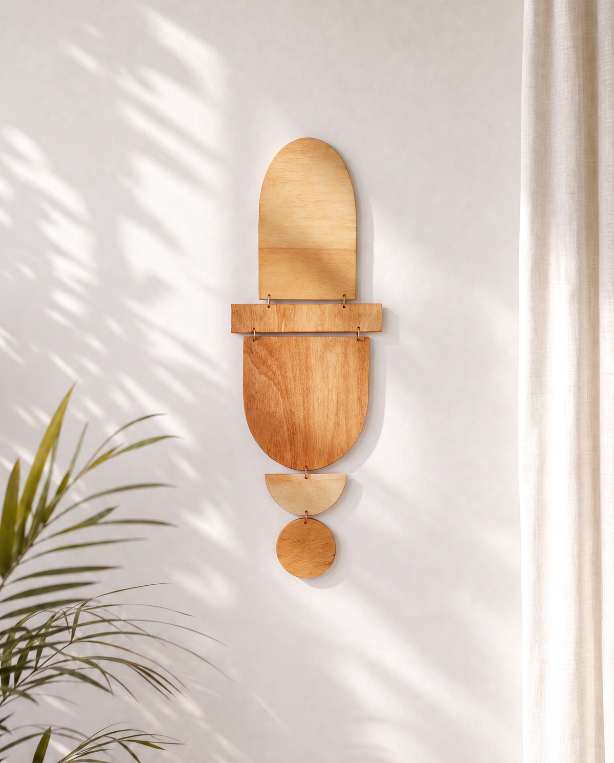Dunes, wooden wall hanging
