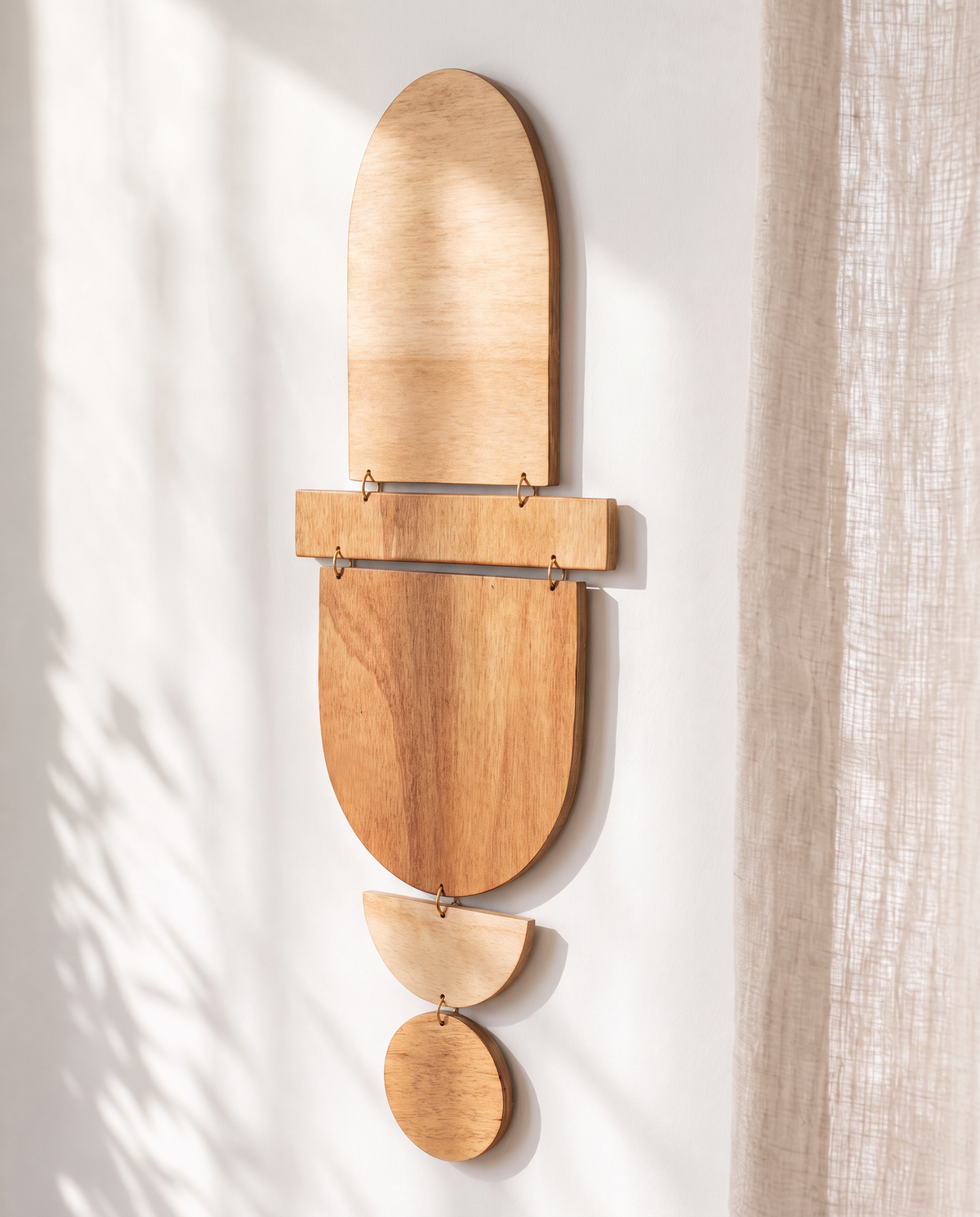 Dunes, wooden wall hanging