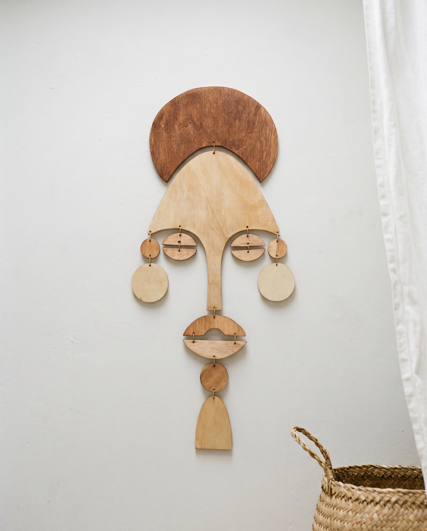 Drizzle, wooden wall hanging