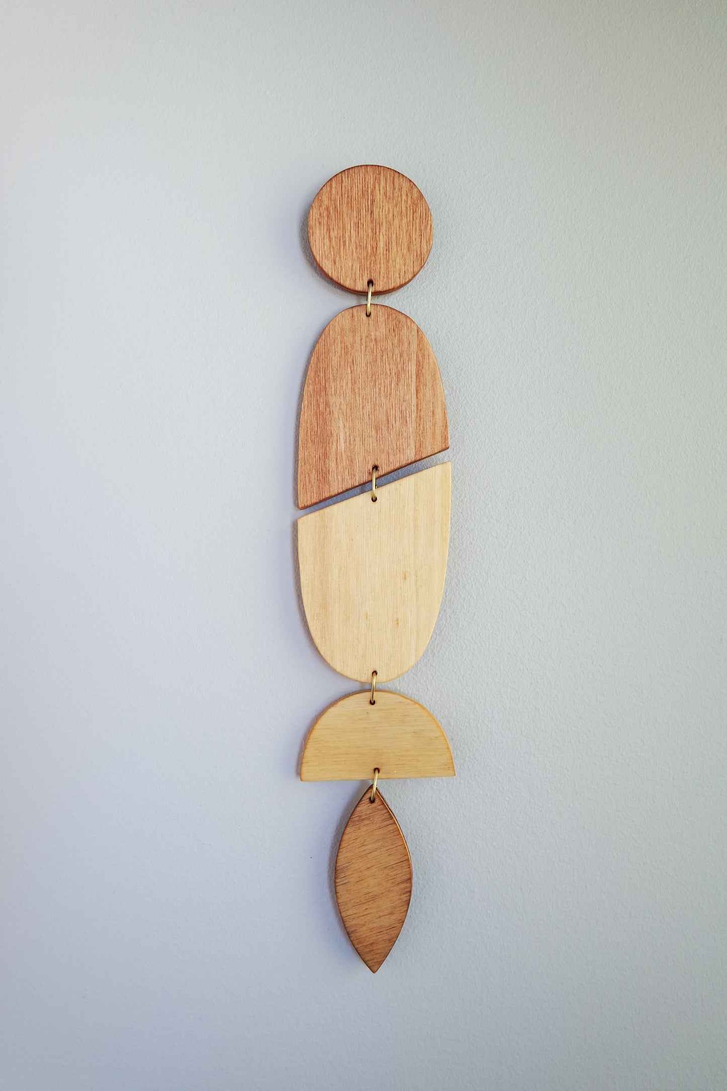 Droplet, wooden wall hanging