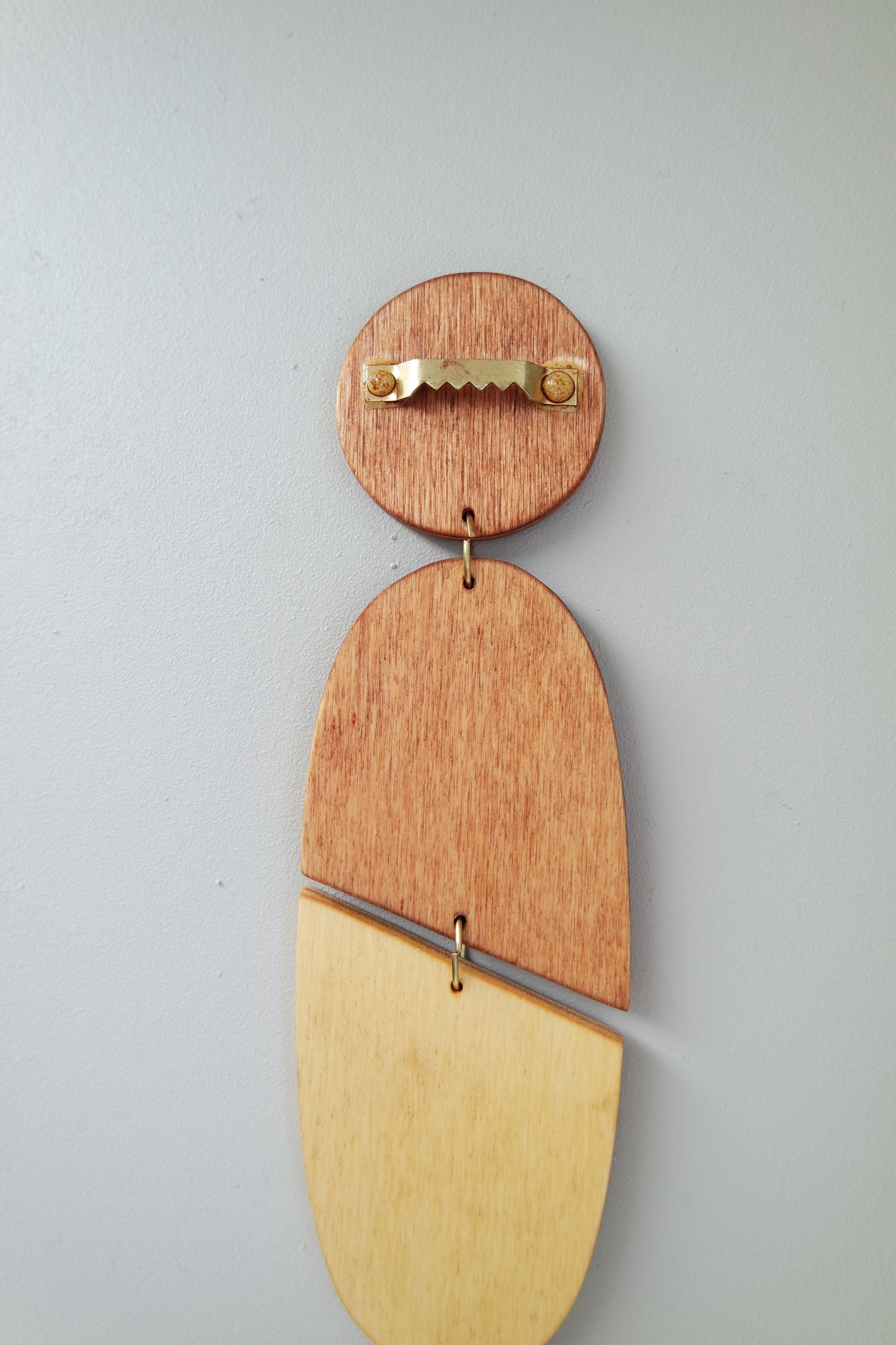 Droplet, wooden wall hanging